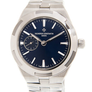 Overseas Blue Dial Automatic Ladies Watch