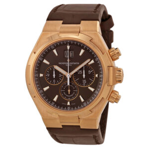 Overseas Brown Dial Chronograh Men's Watch 49150000R-9338