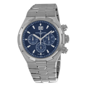 Overseas Chronograph Blue Dial Stainless Steel Men's Watch 49150B01A-9745