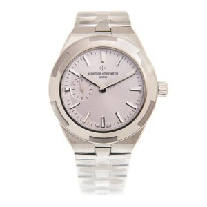 Overseas Light Pink Dial Automatic Ladies Watch
