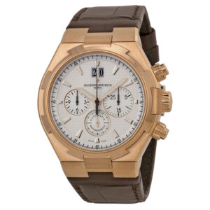 Overseas Silver Dial Chronograph Men's Watch 49150000R-9454