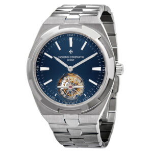 Overseas Tourbillon Automatic Blue Dial Men's Watch