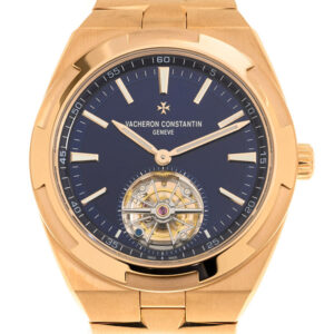 Overseas Tourbillon Automatic Blue Dial Men's Watch