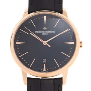 Patrimony Automatic Black Dial Men's Watch