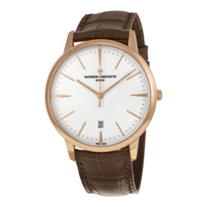 Patrimony 18kt Pink Gold Automatic Men's Watch