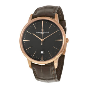 Patrimony 18kt Pink Gold Automatic Men's Watch