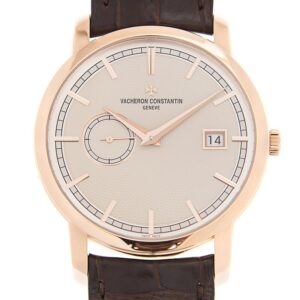 Traditionnelle Beige Dial Men's Hand Wound Watch